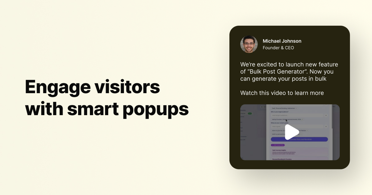 TinyPopups Screenshot